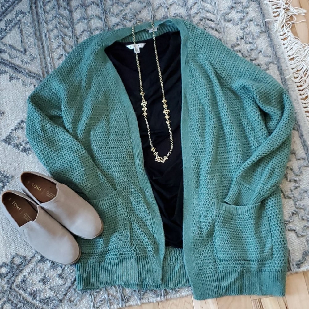 Fat Face Knit Long Cardigan
